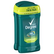 (4 count) Degree Men Original Protection Extreme Blast Antiperspirant Deodorant, 2.7 oz, 2 twin packs