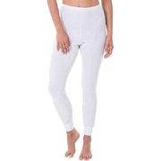 BeyondSoft Fruit of The Loom Women's Plus Size Waffle Thermal Bottom (White, 2X 20)