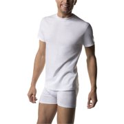 Hanes Big Mens ComfortSoft White Crew Neck T-Shirt 3-Pack