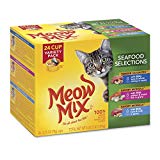 Meow Mix Seafood Selections Variety Pack Wet Cat Food, 2.75-Ounce (pack of 24)
