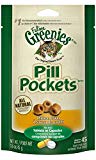 FELINE GREENIES PILL POCKETS Cat Treats, Chicken, 45 Treats, 1.6 oz. With Natural Ingredients Plus Vitamins, Minerals, And Other Nutrients