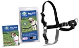 PetSafe Easy Walk Harness,  Medium/Large, BLACK/SILVER for Dogs