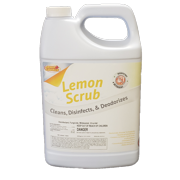LemonScrub Concentrated Disinfectant & Cleaner 1:64, 1 Gallon
