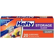 Hefty Slider Storage Bags (Quart, 20 Count)