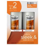 Suave Ultra Sleek and Smooth Shampoo and Conditioner 28 oz