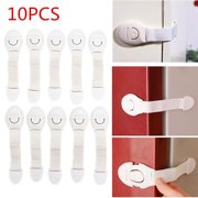 10pcs Child Kids Baby Pet Proof Door Fridge Cupboard Cabinet Drawer Safety Lock refrigerators toilets