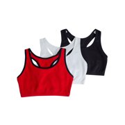 Womenâ€™s Tank Style Sports Bra, 3-Pack