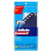 Gillette Sensor2 Disposable Razor, 18 Count