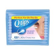 4 Pack - Q-tips Swabs Purse Pack 30 Each