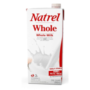 (6 Pack) Natrel Whole Milk, 32 fl oz