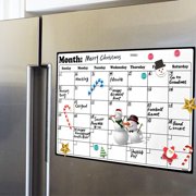 Fridge Calendar Magnetic Dry Erase Calendar Whiteboard Calendar for Refrigerator Planners 16.9 Inches X 11.8 Inches