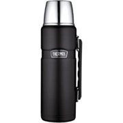 Thermos 40 oz Stainless Steel Beverage Bottle Black