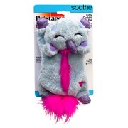 Petstages Cuddle Pal Plush Unicorn Cat Toy, Purple, One-Size