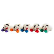 Multipet Lamb Chop Plush Dog Toy, Small, Colors May Vary