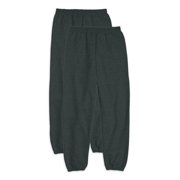Hanes Boys Ecosmart Fleece Active 2-Pack Sweatpants, Sizes 4-18