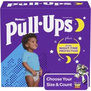 Pull-Ups Boys' Night-Time Training Pants, 3T-4T, 44 Ct