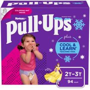 Pull-Ups Girls' Cool & Learn Training Pants, 2T-3T, 94 Ct