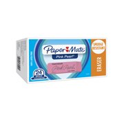 Paper Mate Pink Pearl Erasers, Medium, 24 Count