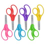 Westcott 5" Blunt Kids Scissors Classpack, 6 Count, Assorted Colors