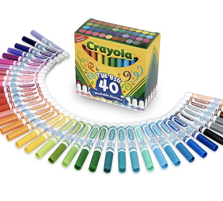 Crayola Ultra Clean Washable Markers (40)