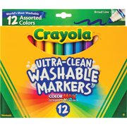 Crayola Classic Ultra-Clean Washable Markers 12 ct Color Max
