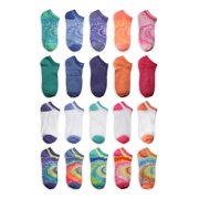 Wonder Nation Girls Socks, No Show, Sizes S-L