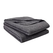 Mainstays Fleece Blanket, Twin/Twin-Xl, Grey
