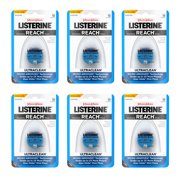 Listerine Ultraclean Dental Floss, Oral Care, Mint, 6 pk of 30 yd each