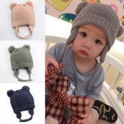 Cute Toddler Kids Girl Boy Baby Infant Winter Warm Crochet Knit Hat Beanie Cap