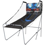 MD Sports 2-Player 81" Arcade Basketball Game, Best Shot, LED Scoring System, Black/Blue