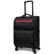 Protege Trulite 20" Lightweight Carry On Luggage Black, 23" x 9" x 14.25", 4.7lbs