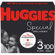 Huggies Special Delivery Hypoallergenic Baby Diapers, Size 3, 100 Ct