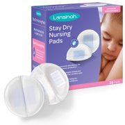 Lansinoh Stay Dry Disposable Maximum Protection Nursing Pads for Breastfeeding 36 ct
