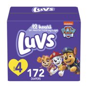 Luvs Diapers, Size 4, 172 Count