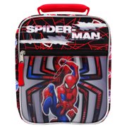 Marvel Kid's Spiderman Insulated Reusable Lunch Bag for Boys