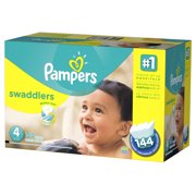 Pampers Swaddlers Diapers Size 4 144 count