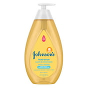Johnson's Head-To-Toe Gentle Baby Wash & Shampoo, Tear-Free, Sulfate-Free & Hypoallergenic Wash for Babyâ€™s Sensitive Skin & Hair, 27.1 fl. oz