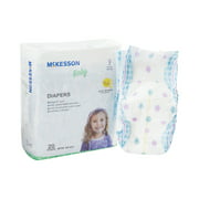 McKesson Baby Diaper Size 7, Over 41 lbs. BD-SZ7, 80 Ct