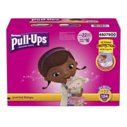 Huggies Pull Ups Training Pants For Girls Size 2T - 3T Total 124 Count