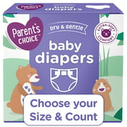Parent's Choice Dry and Gentle Baby Diapers, Size 3, 210 Count