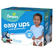Pampers Easy Ups Training Underwear Boys Size 4 2T-3T 80 Count
