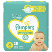Pampers Swaddlers Diapers, Soft and Absorbent, Size 3, 26 Ct