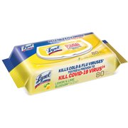 Lysol Handi-Pack Disinfecting Wipes, 80ct, Lemon & Lime Blossom