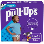 Pull-Ups Boys' Potty Training Pants Size 6, 4T-5T, 56 Ct