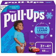 Pull-Ups Boys' Cool & Learn Training Pants, 3T-4T, 66 Ct