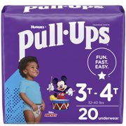 Pull-Ups Boys' Potty Training Pants Size 5, 3T-4T, 20 Ct