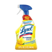 Lysol All Purpose Cleaner Spray, Lemon Breeze, 32oz, Tested & Proven to Kill COVID-19 Virus, Packaging May Vary