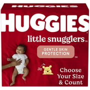 Huggies Little Snugglers Baby Diapers, Size Newborn, 31 Ct