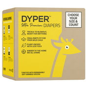 DYPER Ultra Premium Diapers Size 1, 36 Diapers (Select For More Options)