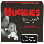 Huggies Special Delivery Baby Wipes, Unscented, 6 Pack, 336 Total Ct (Select for More Options)
